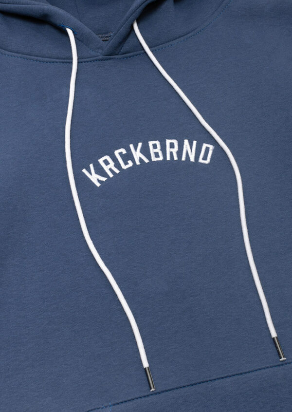 KRCKBRND logo arch hoodie